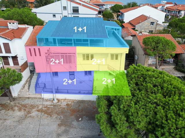 ÇANDARLI ADA MAHALLESİ'NDE 2 TAPULU,5 DAİRELİ SATILIK