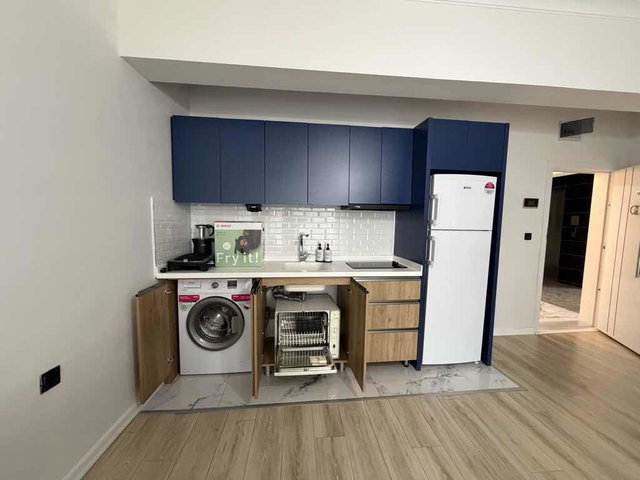 YAŞAMKENT’TE EŞYALI 1+1 KİRALIK DAİRE | BALKONLU, MERKEZİ ISITMA,