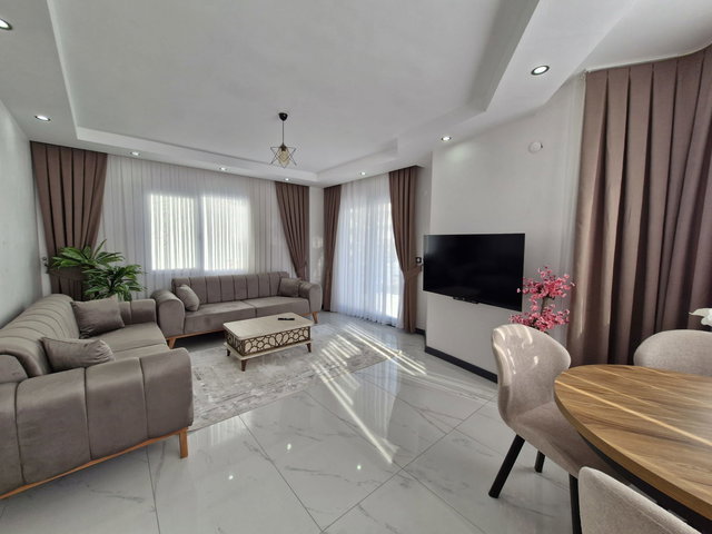 DİDİM HİSAR MAH’DE  EŞYALI 2+1 DAİRE