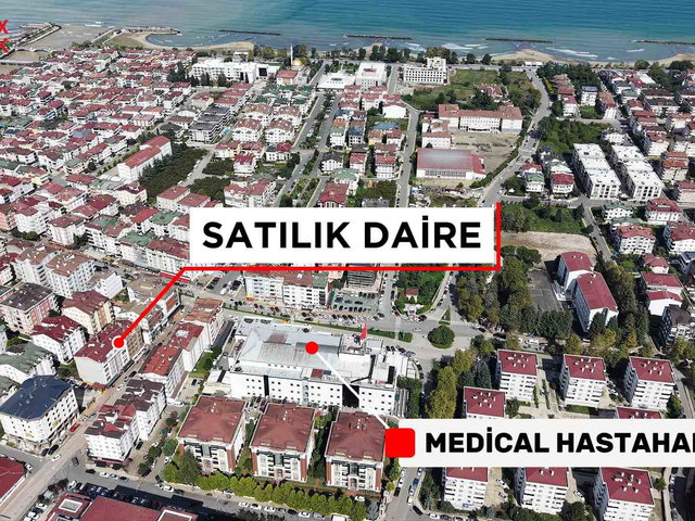 AKYAZI MAHALLESİ'NDE SAHİLE YÜRÜME MESAFESİNDE GENİŞ 3+1 DAİRE