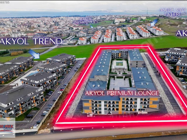 REMAX ŞEHİR AKYOL PREMIUM LOUNGE SATILIK KİRACILI 1+1 DAİRE