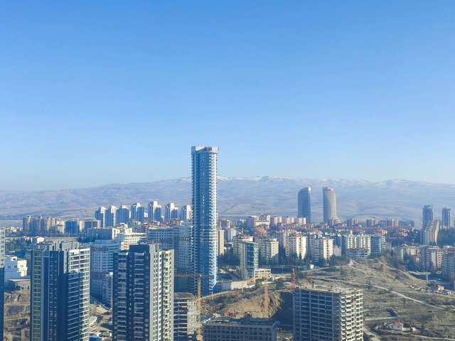 ÇANKAYA İLKER CRYSTAL TOWER DA SIFIR 2+1  BALKONLU DAİRE