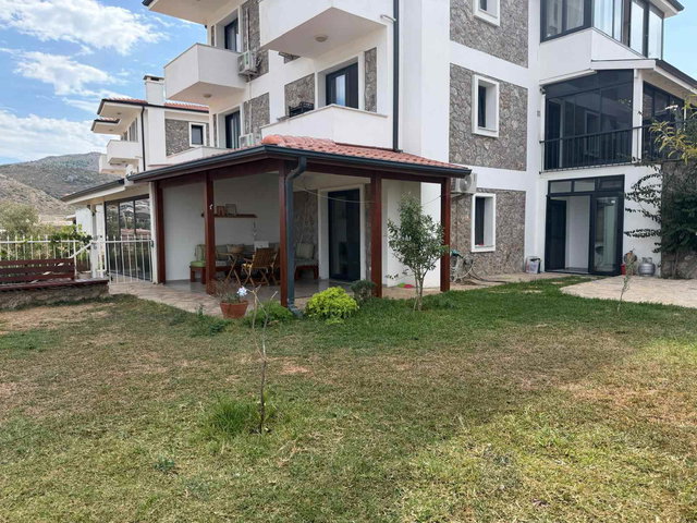 DATÇA MERKEZE YAKIN DÖNEMSEL 2+1 BAHÇE KATI KİRALIK DAİRE