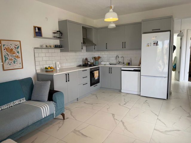 DATÇA MERKEZE YAKIN DÖNEMSEL 2+1 BAHÇE KATI KİRALIK DAİRE