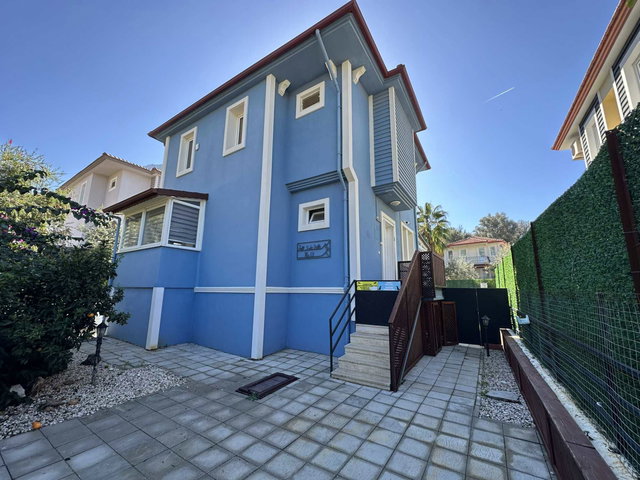 FETHIYE OVACIKTA EŞYALI TRİPLEX 5+1 MÜSTAKİL VİLLA