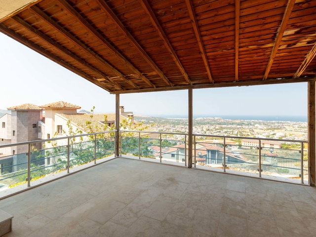 KAHRAMANDERE PANORAMIK DENIZ MANZARALI 370 M² 6+2 VILLA