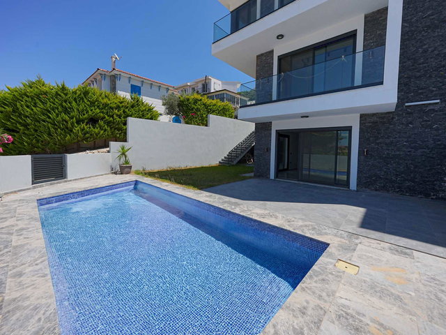 DALYAN MARINA MANZARALI, ÖZEL HAVUZLU, 4+1 LÜKS VILLA