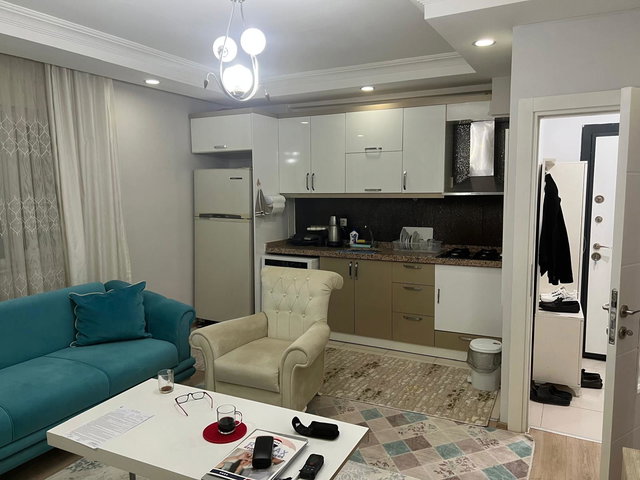 ANTALYA KEPEZ FEVZİ ÇAKMAK’TA 1+1 EŞYALI, GİRİŞ KAT DAİRE