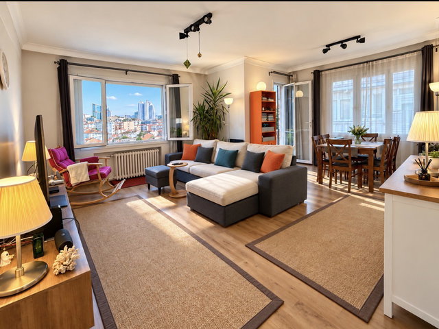 REMAX PRO’DAN ŞİŞLİ MECİDİYEKÖY’DE YEŞİLLİKLER İÇERİSİNDE NEZİH SİTEDE SATILIK 3+1 DAİRE