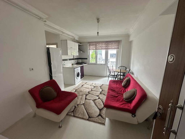 ATAKUM’DA EŞYALI 1+1 KİRALIK DAİRE | BALKONLU, DOĞALGAZ KOMBİLİ, BOŞ