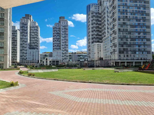 KRİSTALŞEHİR'DE 1+1.5 KIRALIK DAIRE 12.KAT, PEYZAJ MANZ