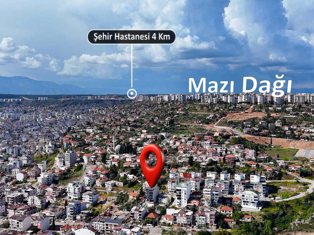 KEPEZ ERENKÖYDE FULL DENIZ MANZARALI KIRALIK SIFIR 4+1 DUBLEKS