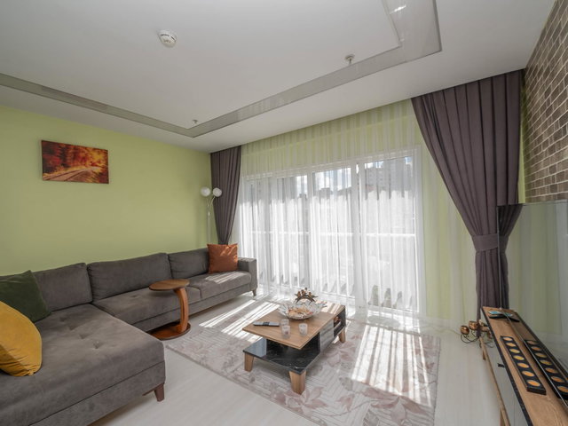 SELLECTİVE PRESTİGE SİTESİNDE FULL EŞYALI TERASLI KİRALIK 1+1  DAİRE