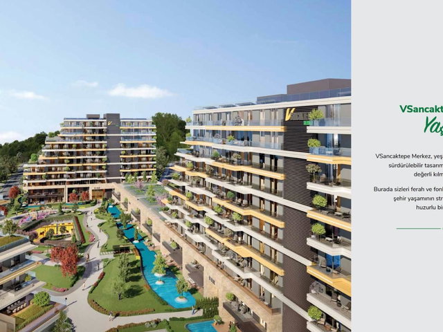 VSANCAKTEPE MERKEZ SITESINDE KIRALIK 2+1 BALKONLU DAIRE