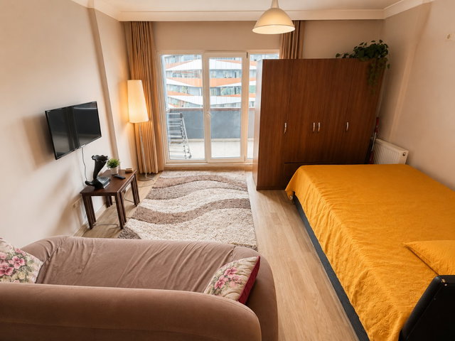 HELENIUM GARDEN SİTESİN DE KİRALIK FULL EŞYALI 1+0 STÜDYO DAİRE