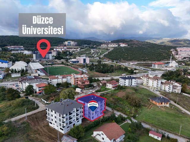 RE/MAX DIADAN KONURALPTE ÜNİVERSİTE HASTANE DİBİNDE SIFIR 2+1