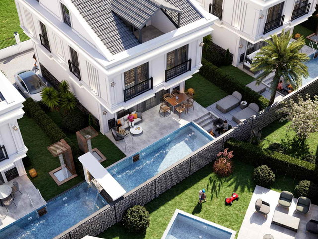 ŞEHRİN & DENİZİN KESİŞTİĞİ NOKTADA, ÖZEL HAVUZLU VE PRESTİJLİ VİLLA PROJESİ