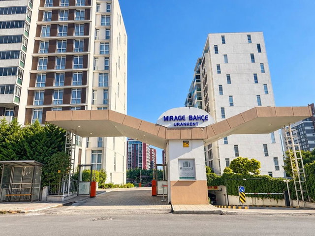 MİRAGE BAHÇE KONUTLARINDA FULL YAPILI SATILIK 2+1 DAİRE