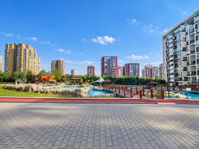 MİRAGE BAHÇE KONUTLARINDA FULL YAPILI SATILIK 2+1 DAİRE