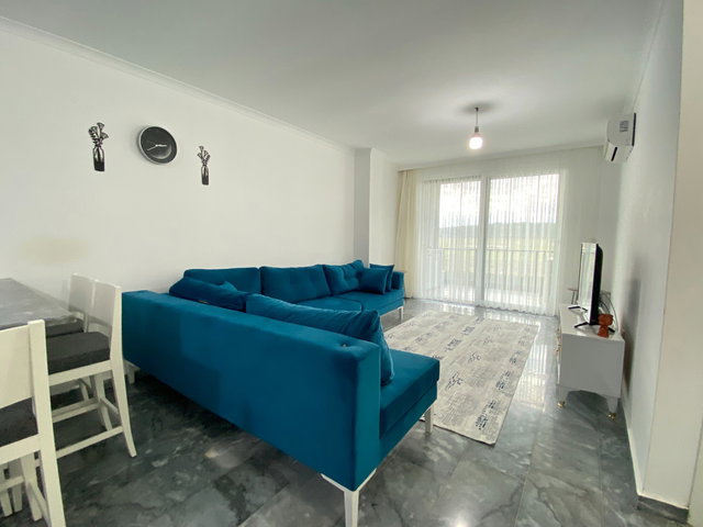 AYVALIK KÜÇÜKKÖY GOLDMAN SİTESİNDE EŞYALI KİRALIK 2+1 DAİRE
