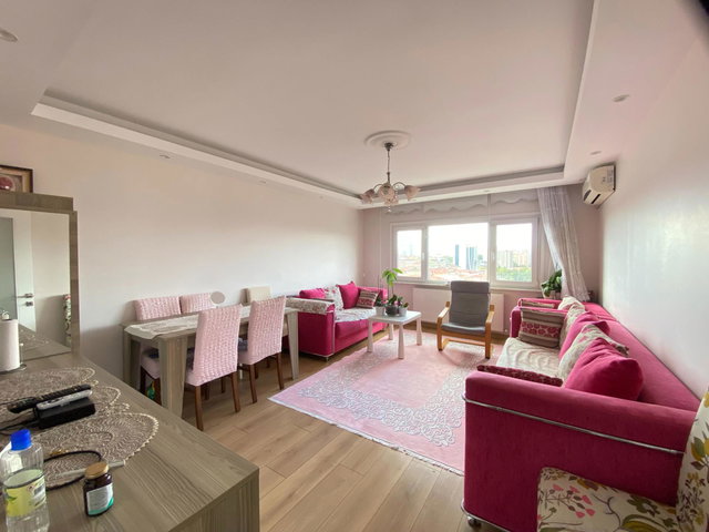 TÜRKİŞ BLOKLARINDA ÖNÜ AÇIK SATILIK 2+1 DAİRE ATAŞEHİR/MEVLANA