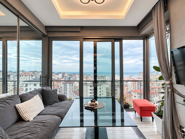 FENERYOLU ZİVERBEY 34’TE 14. KAT DOĞU-GÜNEY CEPHELİ DENİZ MANZARALI  3+1 SATILIK DAİRE