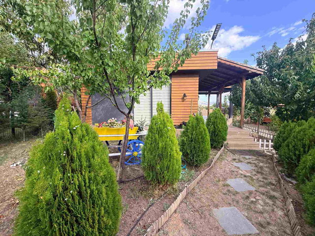 KAHRAMANKAZAN'DA FULL EŞYALI 7/24 GÜVENLİKLİ SİTEDE EV & BAHÇE