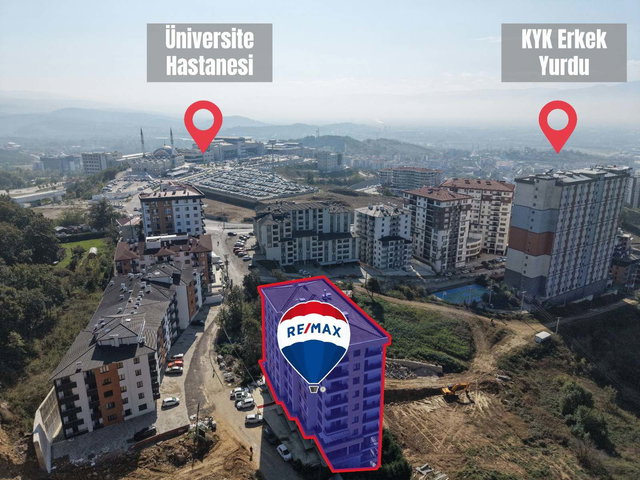 REMAX DIA’DAN DÜZCE ÜNİVERSİTESİ VE HASTANE YANI / YATIRIMLIK/ OTURUMLUK 2+1 DAİRE
