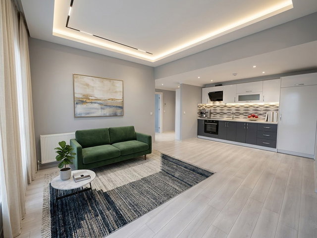 HAYAT PARK 1 SİTE İÇİNDE 1+1 EN BÜYÜK TİP BALKONLU | KREDİYE UYGUN فروشی