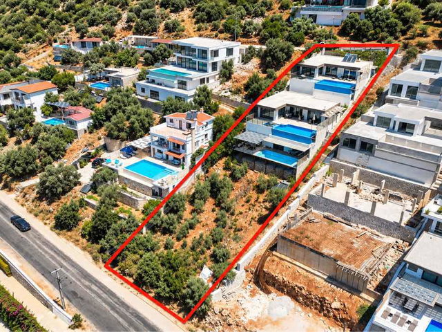 3 ADET VİLLA  HEMDE BU FİYATA !!! KALKAN DENİZ MANZARALI KUPON VİLLA