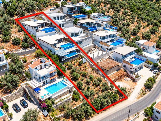 3 ADET VİLLA  HEMDE BU FİYATA !!! KALKAN DENİZ MANZARALI KUPON VİLLA