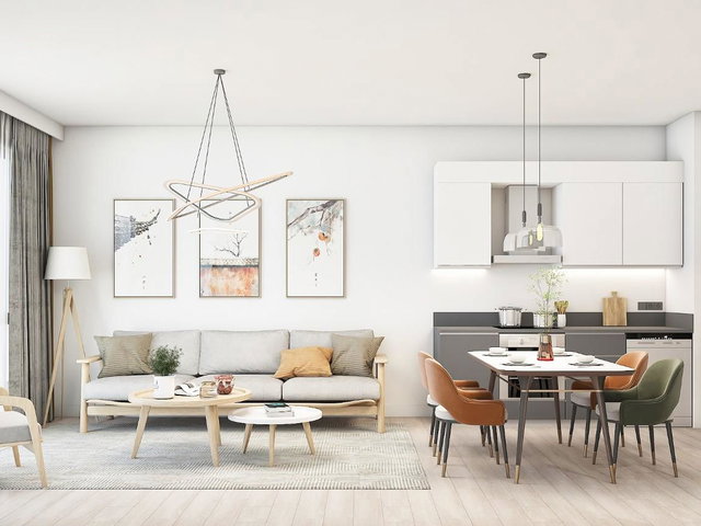 FİKİRTEPE EMLAK KONUT ETAP 11 'DE 1+1 KİRALIK BALKONLU DAİRE