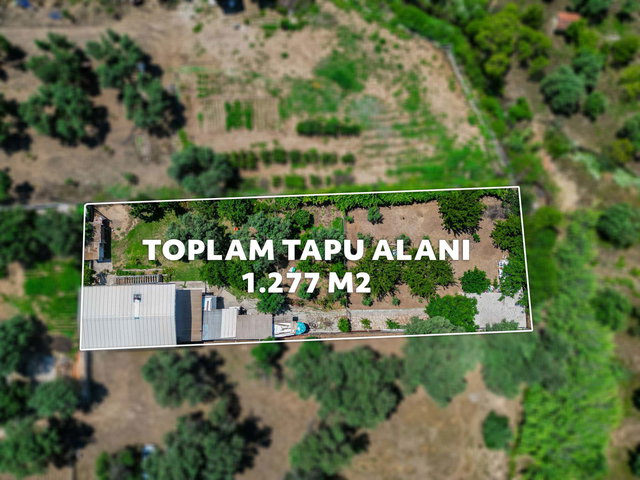 FOÇA YENIKÖY'DE 1.277 M2 ARSA ÜZERINDE SATILIK MÜSTAKIL EV