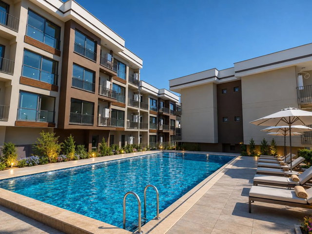 TORBALI FEVZİ ÇAKMAK MAHALLESİNDE HAVUZLU SİTE İÇİ 2+1 DAİRE