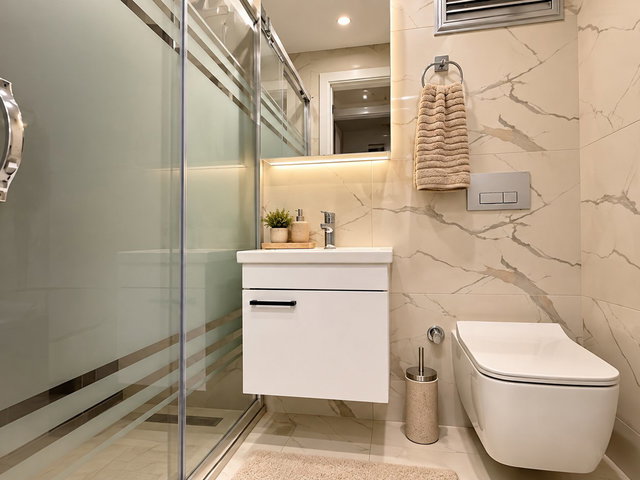 ATAKUM BEYPINAR’DA RTE BULVARI’NA CEPHE, SIFIR 3+1 | 150 M² NET | YERDEN ISITMA