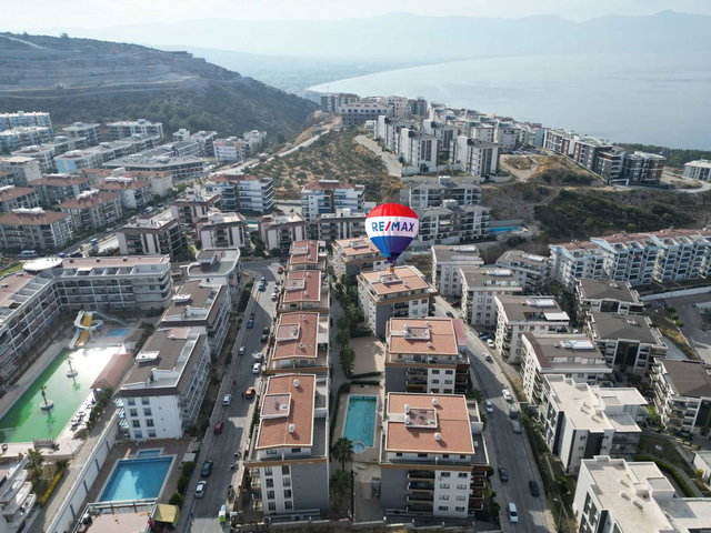 KUŞADASI DEĞIRMENDERE MH. ROYAL CLASS PRESTIJ KONUTLARINDA  EBEVEYN BANYOLU 2+1 ARAKAT DAIRE