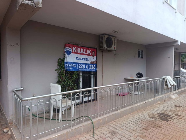 ANTALYA KEPEZ DÜDENBAŞI’NDA EŞYALI 1+1 KİRALIK BAHÇE KATI