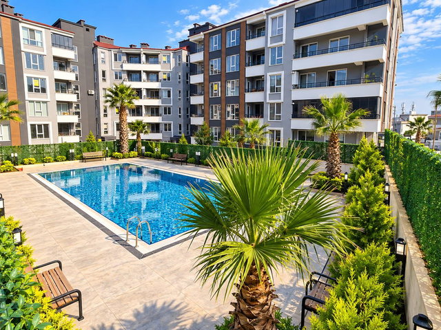 ATAKUM’DA SIFIR, EŞYALI 1+1 KİRALIK DAİRE | BALKONLU, DOĞALGAZ KOMBİLİ