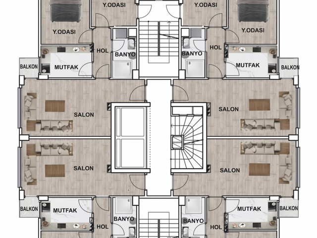 MERDIVENKÖY’DE SATILIK 2+1 DAİRE
