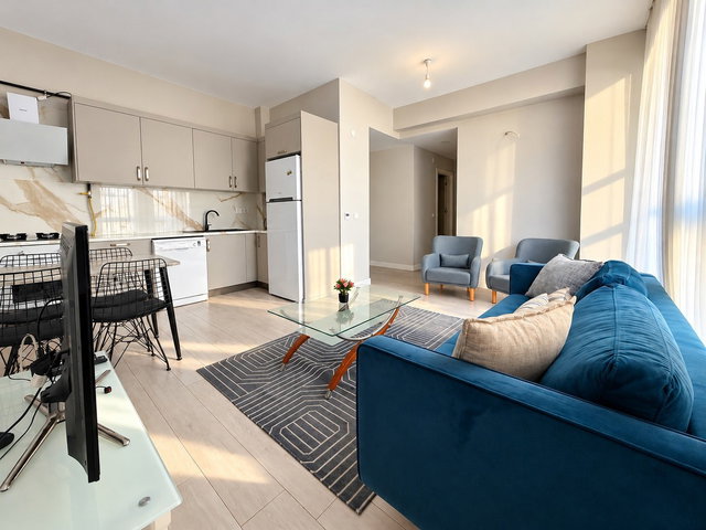 PENDİK YENİŞEHİR’DE PREMİUM EVLERİ’NDE EŞYALI 2+1 | YERDEN ISITMA + BALKON
