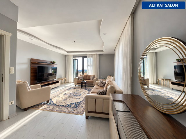 FULL KESİNTİSİZ DENİZ MANZARALI 220 M² NET GENİŞ 5+2 DUBLEKS