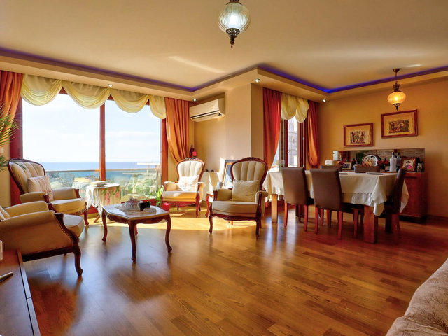 ULUSOY SİTESİNDE MÜKEMMEL DENİZ MANZARALI MASRAFSIZ SATILIK DUBLEKS DAİRE