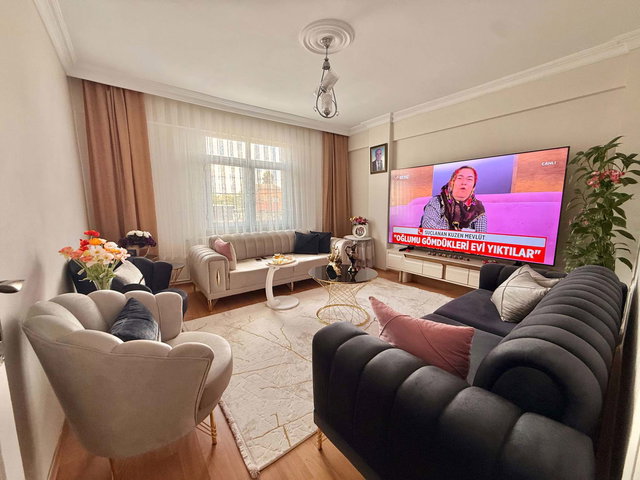 MİMARSİNAN'DA İSKANLI 3+1 ARA KAT DAİRE
