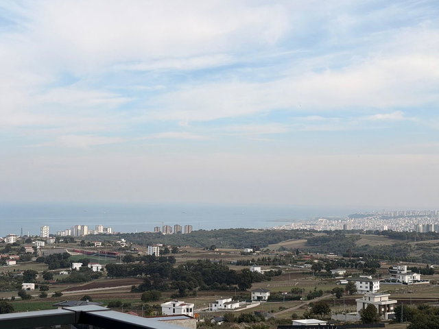 ATAKUM'DA 561 M² ARSA İÇİNDE FULL DENİZ MANZARALI A PLUS VİLLA