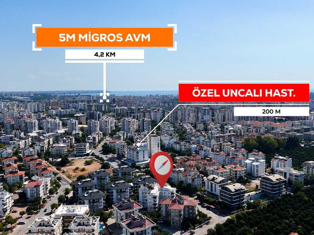 KONYAALTI MOLLAYUSUFTA SATILIK 2+1 DAIRE