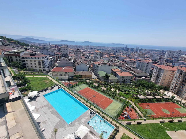 MALTEPE TABLO ADALAR, BOŞ DAİRE, FULL DENİZ MANZARALI HARİKA 3+1