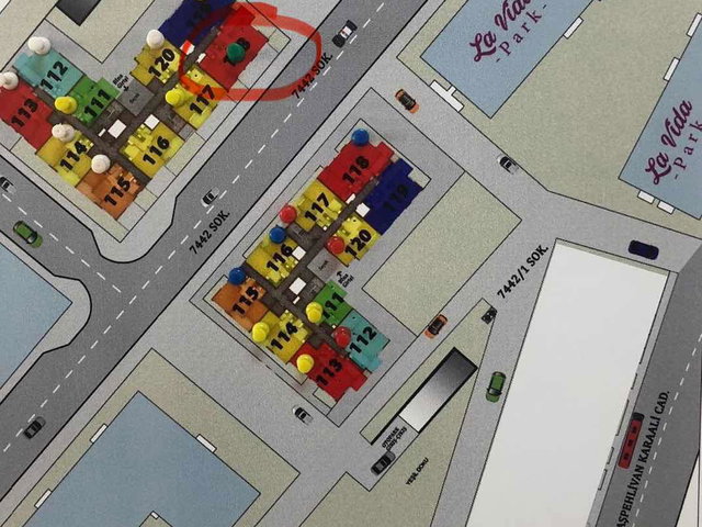 KARŞIYAKA ÖRNEKKÖY YAKA CİTY'DE SATILIK 3+1 DAIRE – (KOOPERATIF HISSELI)