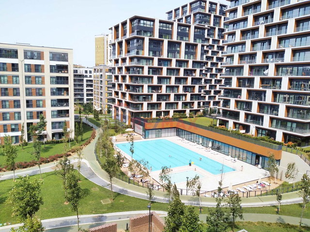 AND PASTELDE OTURUMA HAZIR DENİZ MANZARALI SATILIK 2+1 DAİRE