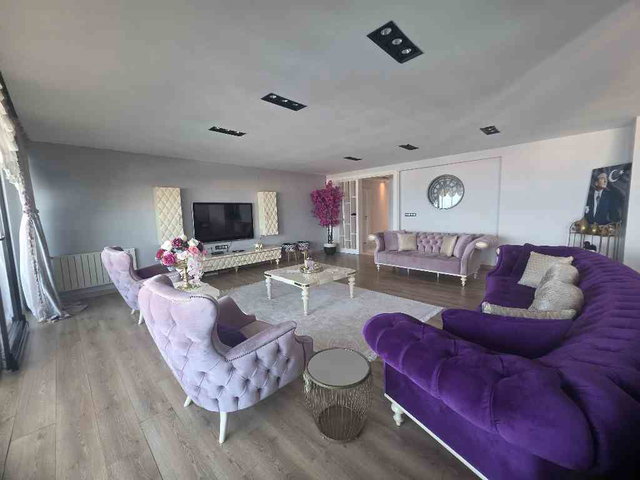 BLUESKY SİTESİNDE DENİZ&HAVUZ MANZARALI SATILIK LÜKS 4 +1 DAİRE