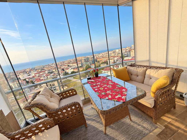 ATAKUM’DA 150 M² BRÜT 3+1 | 9. KAT (SON KAT) | BALKONLU, MERKEZİ ISITMALI